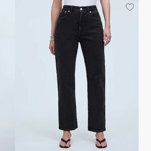 The Curvy '90s Straight Jean Belmere Wash